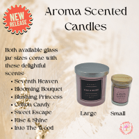 Handcrafted Aroma Scented Candles Collection - Healthy Gifts Hub