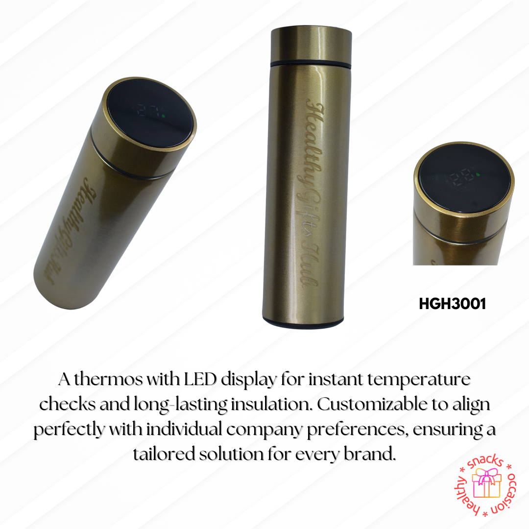 HGH Thermos With LED Temperature Display