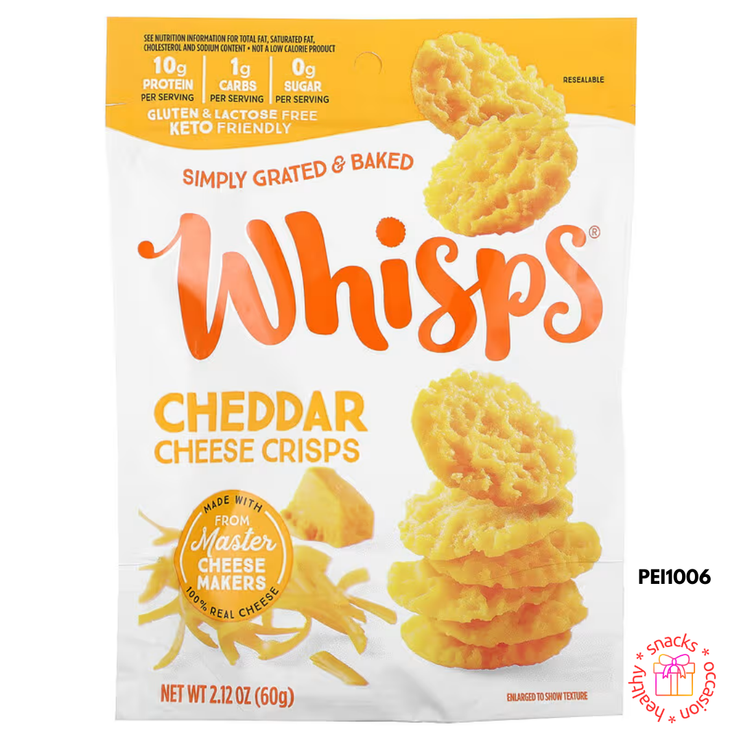 Whisps Cheese Crisps, Cheddar