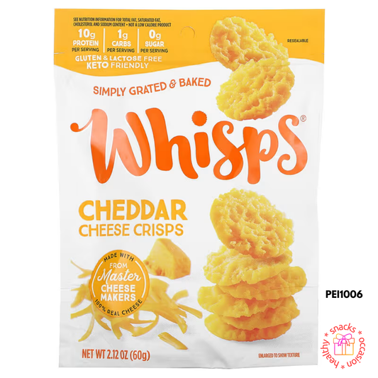 Whisps Cheese Crisps, Cheddar