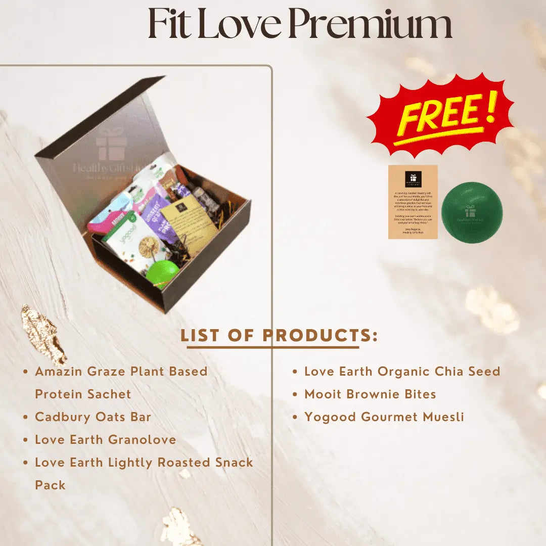 Healthy Gifts Hub - Fit Love Premium Gift Box - Healthy Gifts Hub