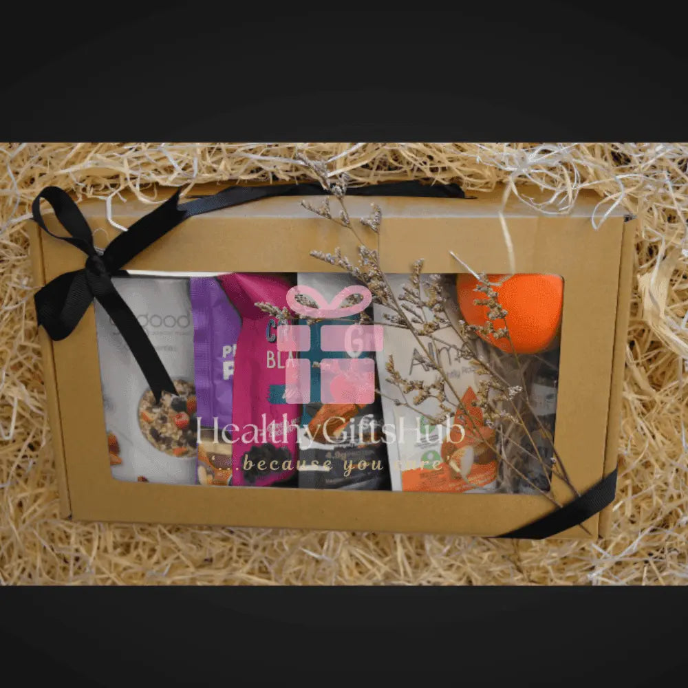 Healthy Gifts Hub - Fit Love Rustic Gift Box - Healthy Gifts Hub