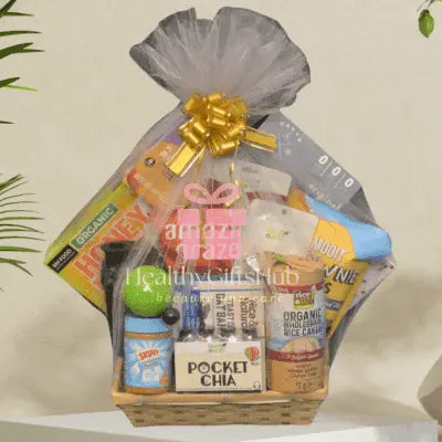 Healthy Gifts Hub - Joy In A Bundle Gift Basket - Healthy Gifts Hub