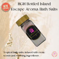 HGH Bottled Island Escape Aroma Bath Salts - Healthy Gifts Hub