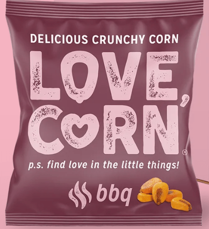 Love Corn, Premium Crunchy Corn, Smoked BBQ - Healthy Gifts Hub