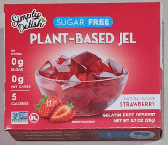 Natural Simply Delish, Gelatin Free Jel Dessert, Sugar Free, Strawberry - Healthy Gifts Hub